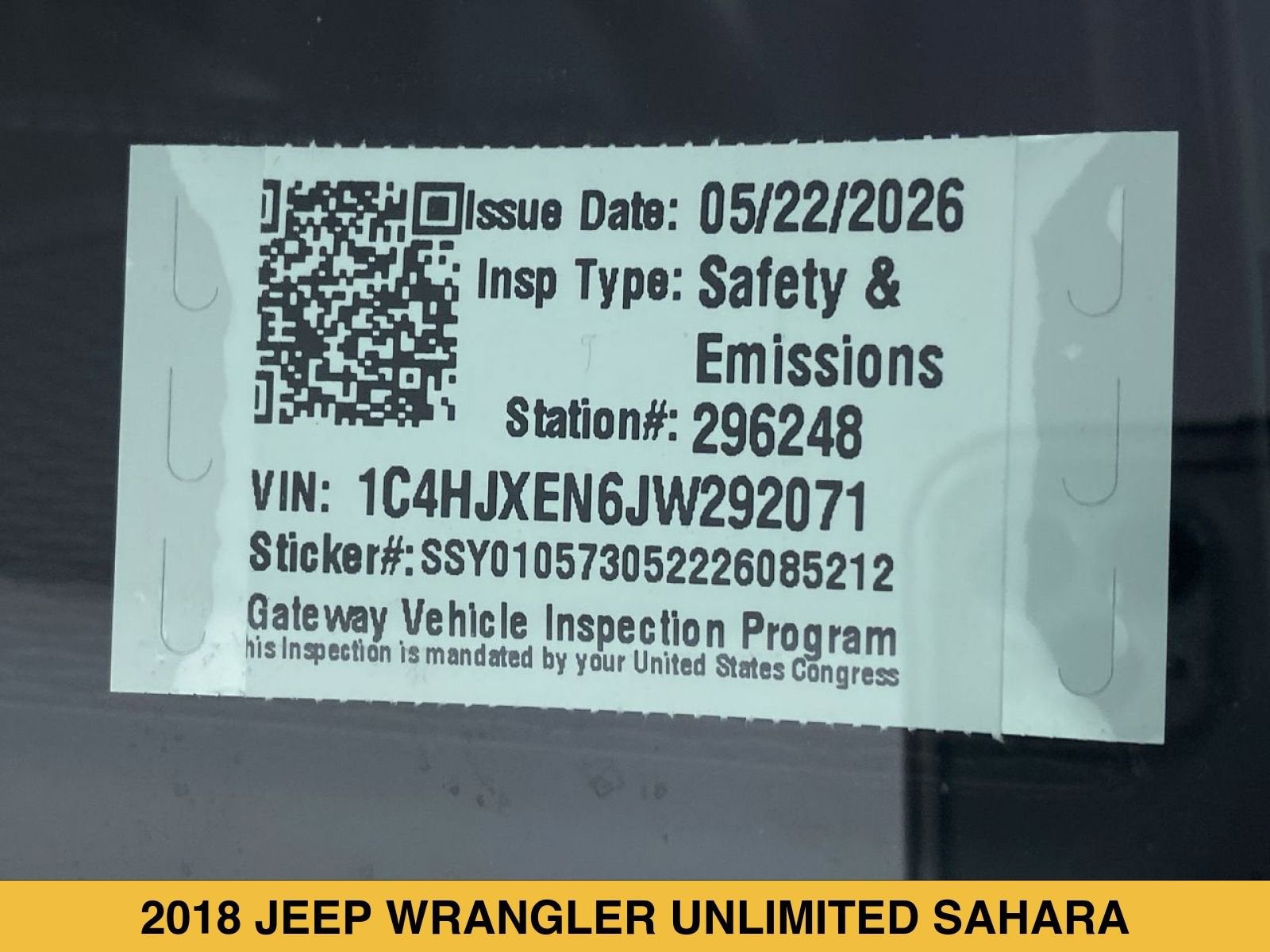 2018 Jeep Wrangler Unlimited Sahara 4x4