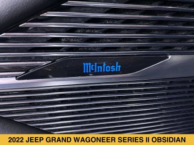2022 Jeep Grand Wagoneer Series II Obsidian 4x4