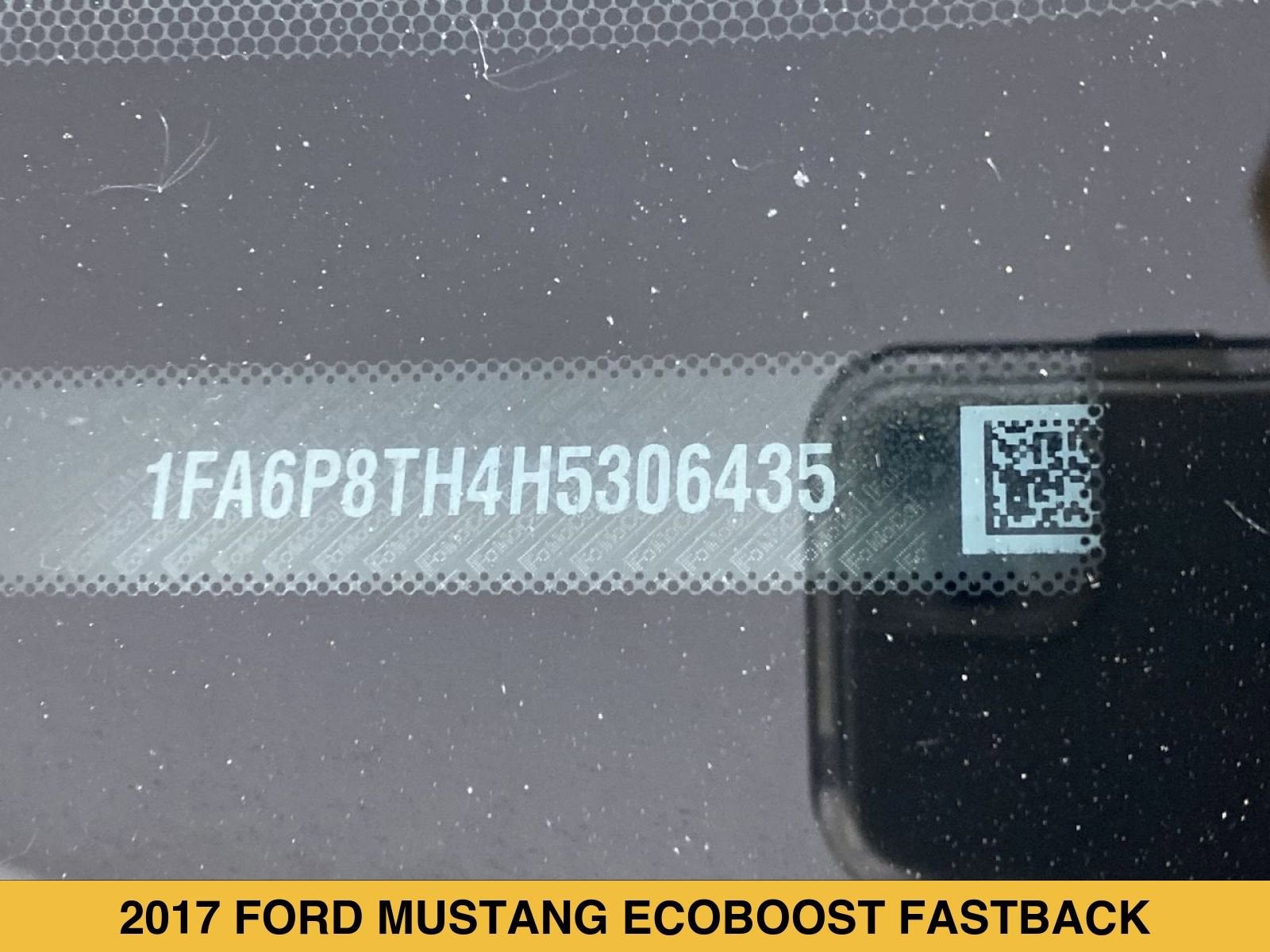 2017 Ford Mustang EcoBoost