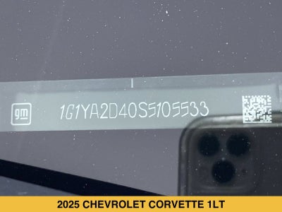 2025 Chevrolet Corvette Stingray 1LT
