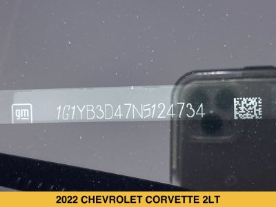 2022 Chevrolet Corvette Stingray 2LT