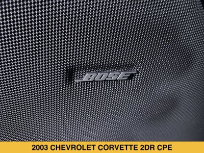 2003 Chevrolet Corvette 2dr Cpe