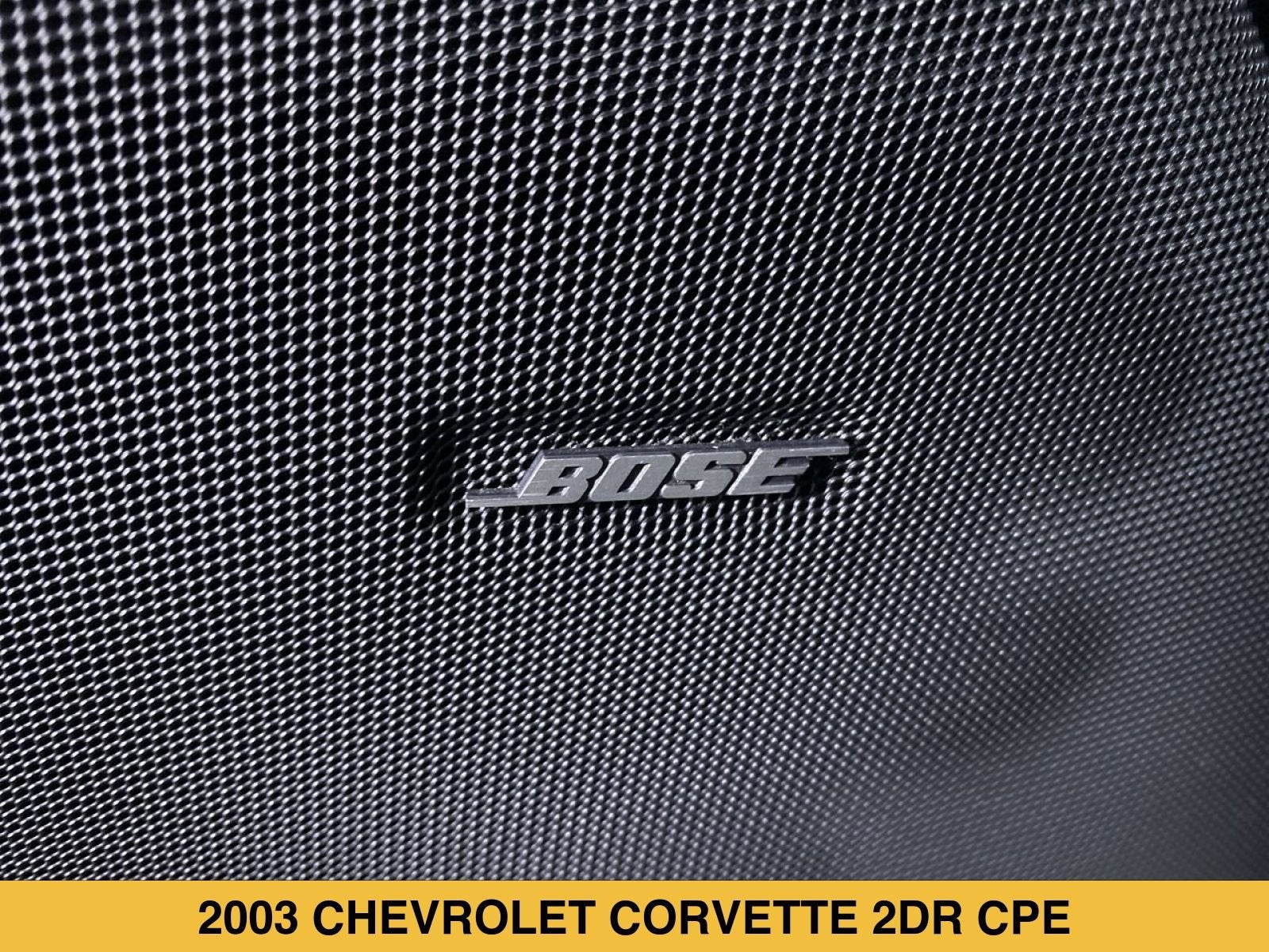 2003 Chevrolet Corvette 2dr Cpe