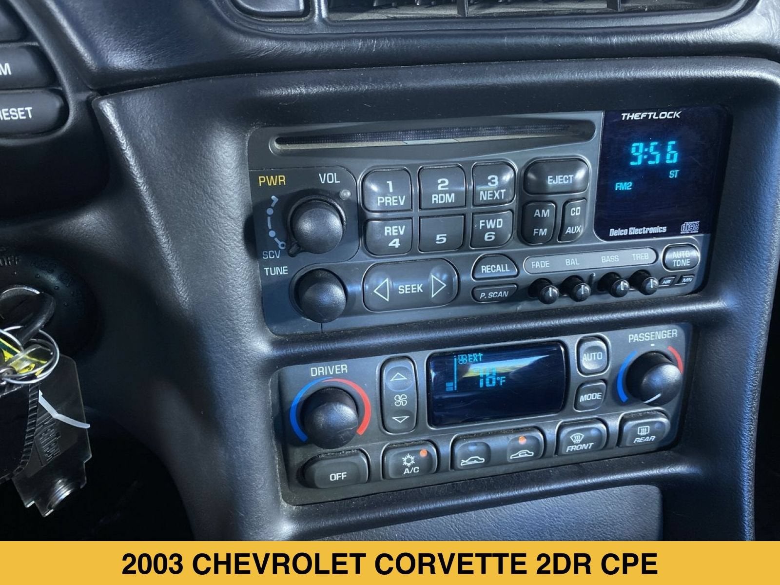2003 Chevrolet Corvette 2dr Cpe
