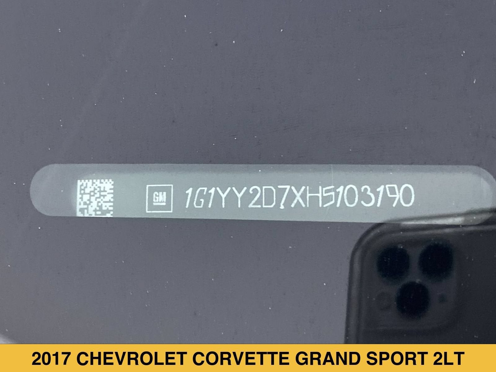 2017 Chevrolet Corvette Grand Sport Grand Sport 2LT