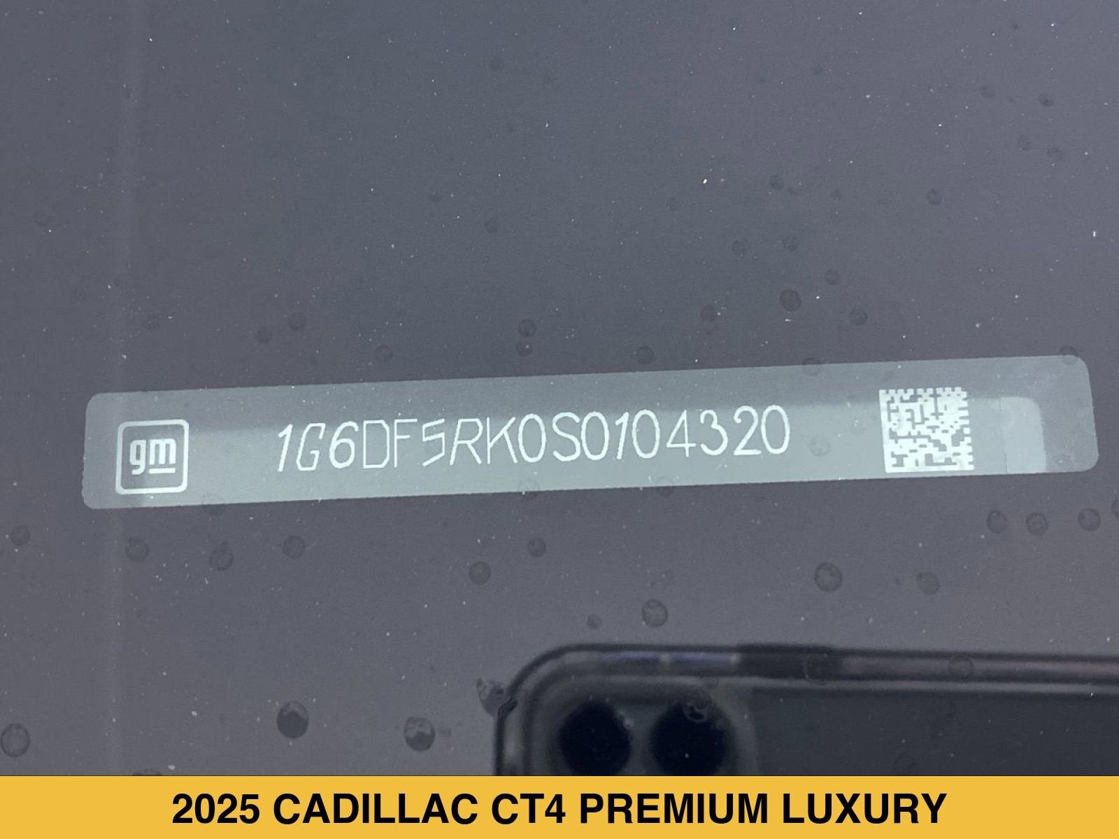 2025 Cadillac CT4 Premium Luxury