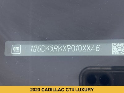 2023 Cadillac CT4 Luxury
