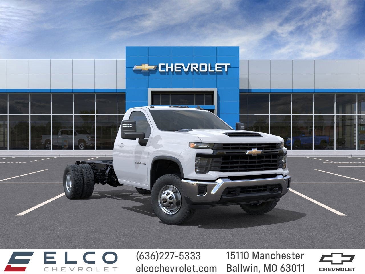 2025 Chevrolet Silverado 3500 HD Chassis Cab Work Truck