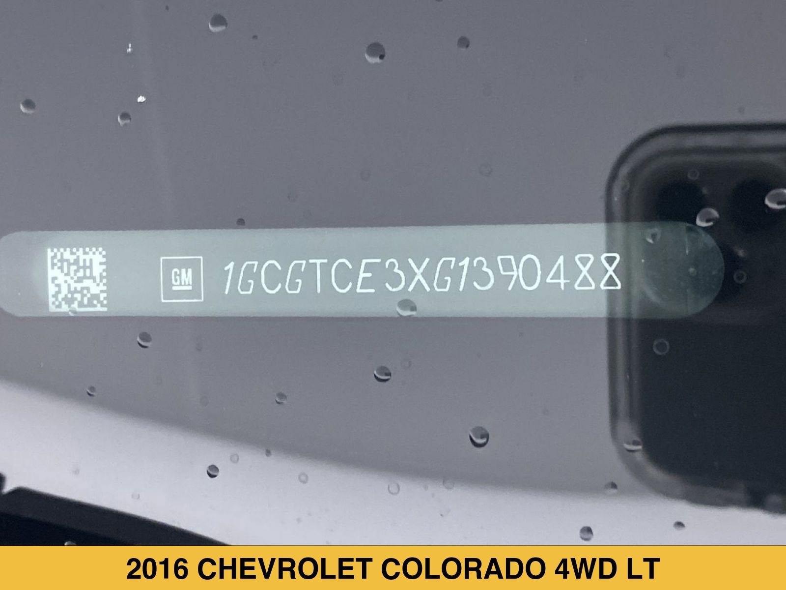 2016 Chevrolet Colorado 4WD LT
