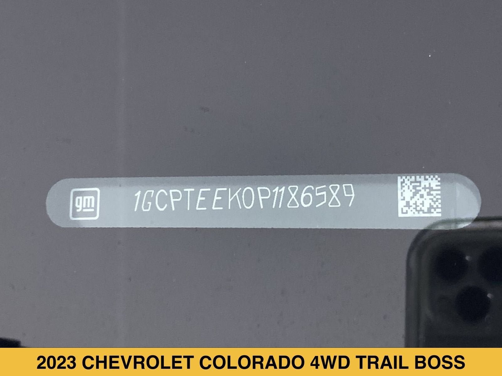 2023 Chevrolet Colorado Trail Boss