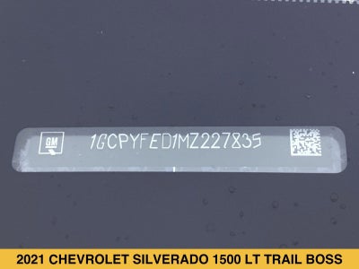 2021 Chevrolet Silverado 1500 LT Trail Boss