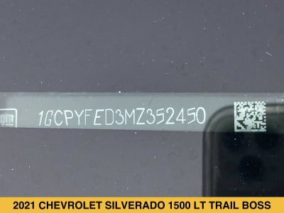 2021 Chevrolet Silverado 1500 LT Trail Boss
