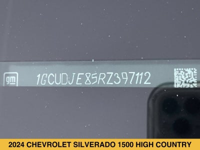 2024 Chevrolet Silverado 1500 High Country