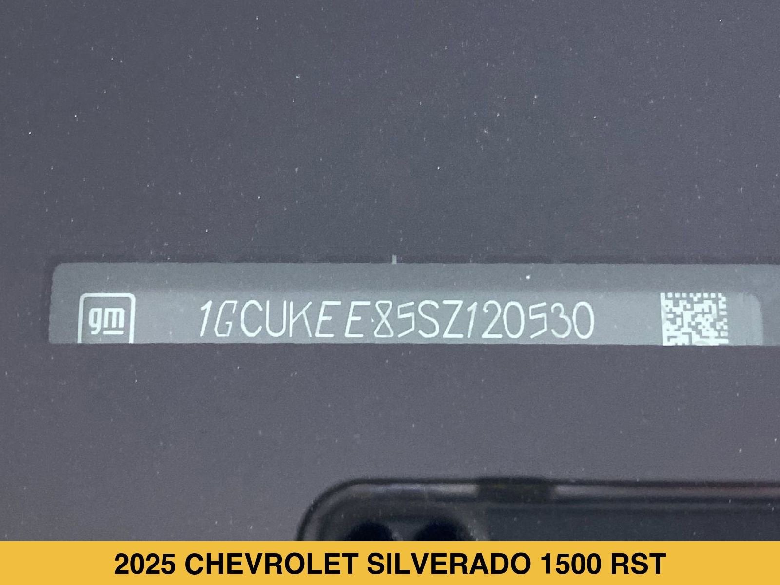 2025 Chevrolet Silverado 1500 RST