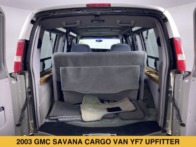 2003 GMC Savana Cargo 1500 YF7 Upfitter