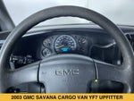 2003 GMC Savana Cargo 1500 YF7 Upfitter