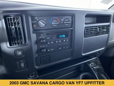2003 GMC Savana Cargo 1500 YF7 Upfitter