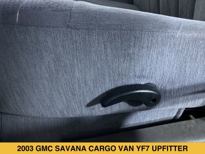 2003 GMC Savana Cargo 1500 YF7 Upfitter