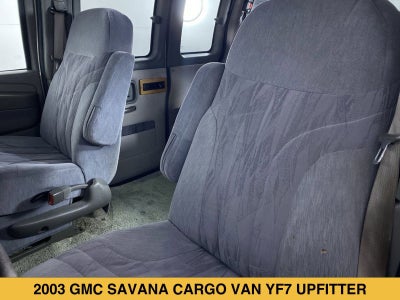2003 GMC Savana Cargo 1500 YF7 Upfitter