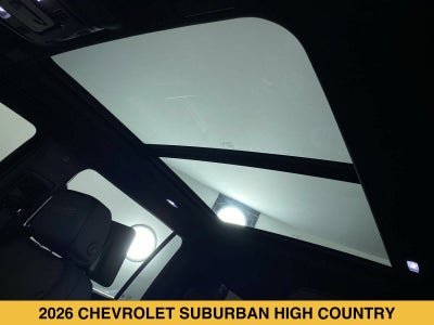 2026 Chevrolet Suburban High Country