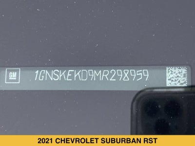2021 Chevrolet Suburban RST