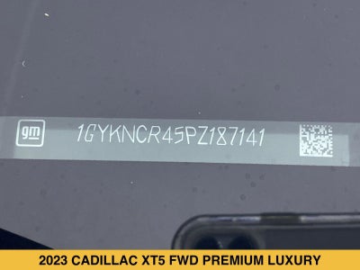 2023 Cadillac XT5 Premium Luxury