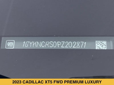 2023 Cadillac XT5 FWD Premium Luxury