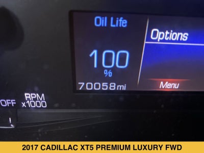 2017 Cadillac XT5 Premium Luxury FWD