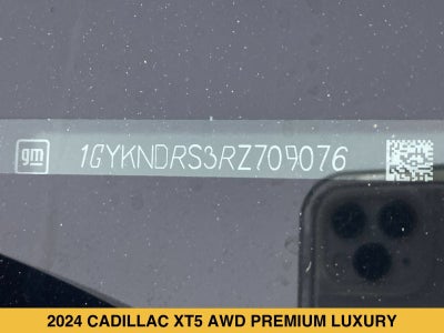 2024 Cadillac XT5 Premium Luxury