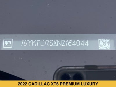 2022 Cadillac XT6 Premium Luxury