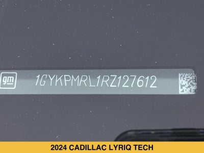 2024 Cadillac LYRIQ Tech