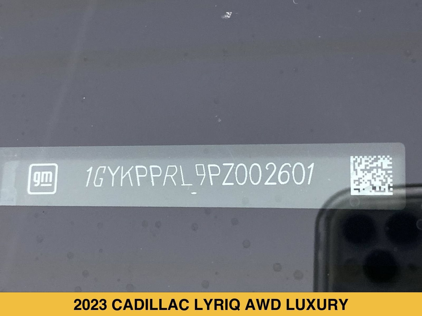 2023 Cadillac LYRIQ Luxury