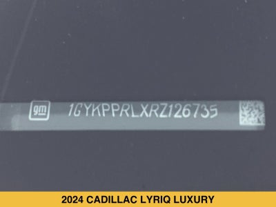 2024 Cadillac LYRIQ Luxury 1