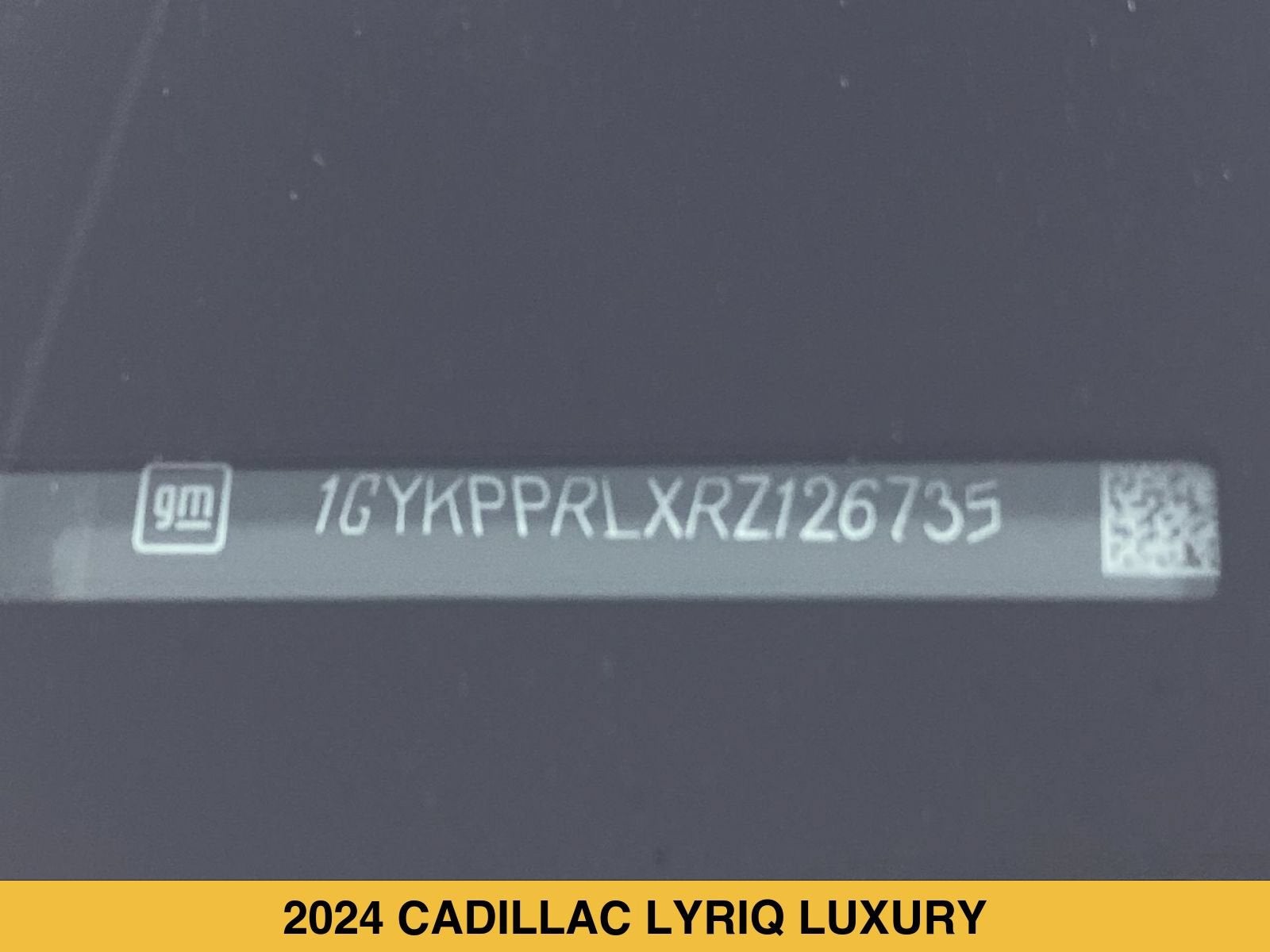 2024 Cadillac LYRIQ Luxury 1