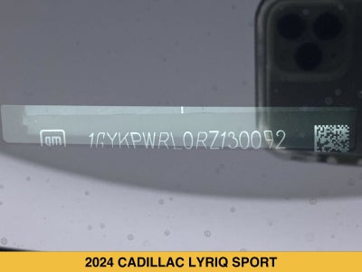2024 Cadillac LYRIQ Sport 3