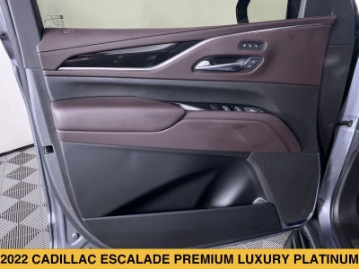 2022 Cadillac Escalade Premium Luxury Platinum