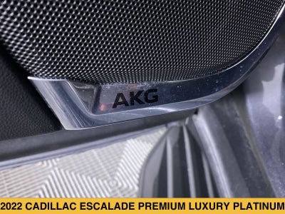 2022 Cadillac Escalade Premium Luxury Platinum