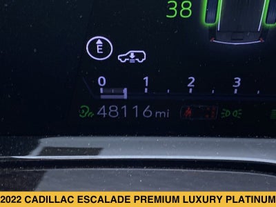 2022 Cadillac Escalade Premium Luxury Platinum