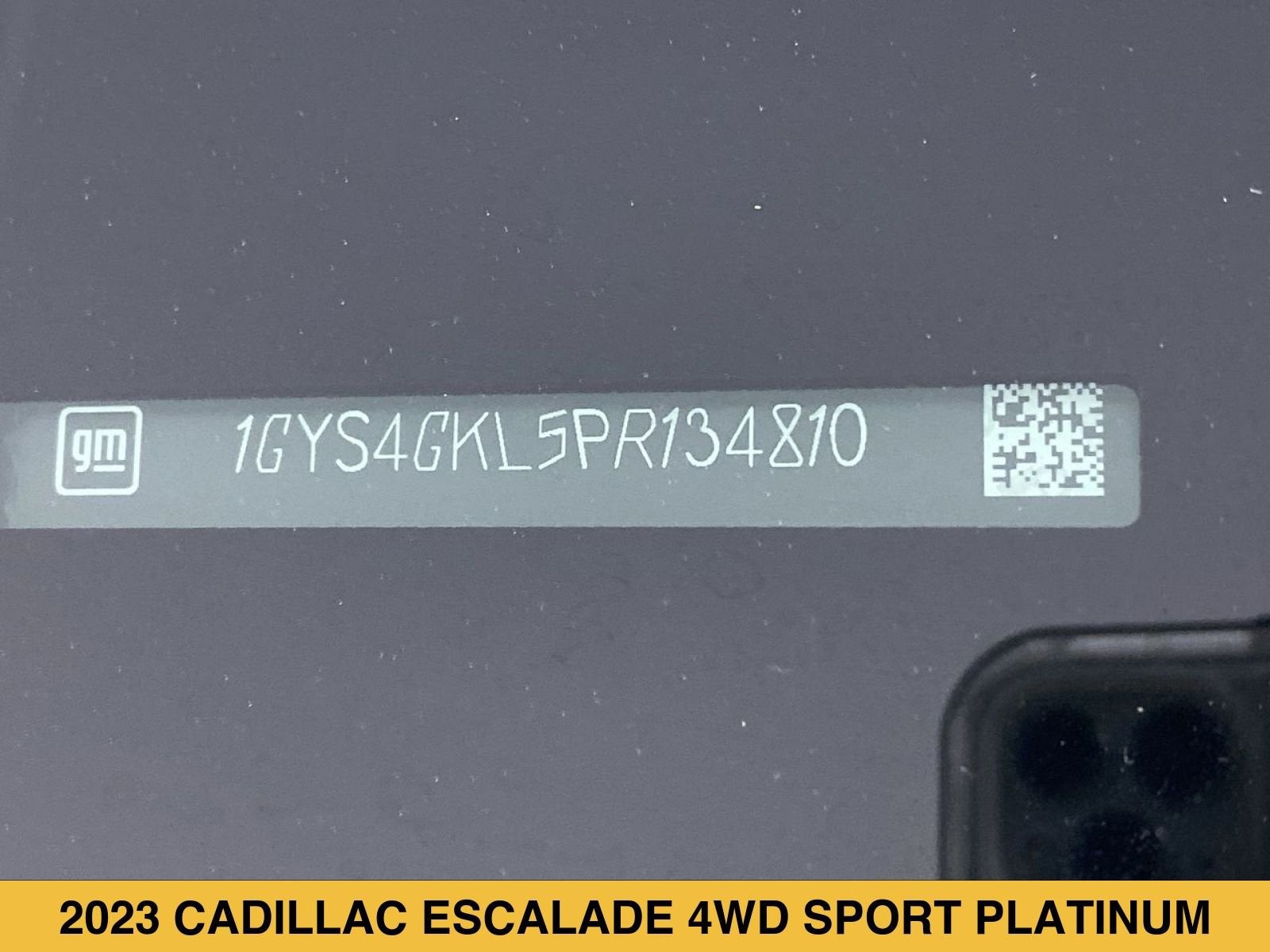2023 Cadillac Escalade Sport Platinum