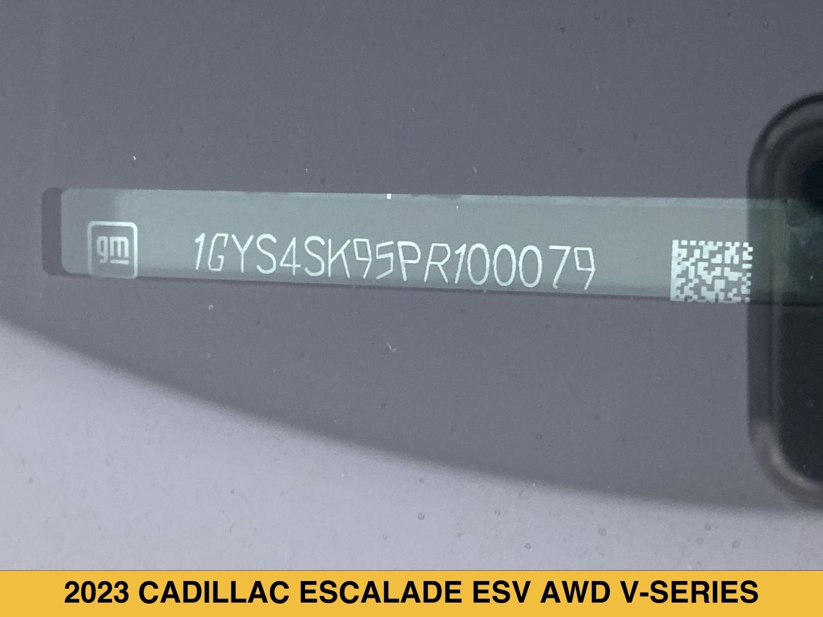 2023 Cadillac Escalade ESV Escalade ESV-V