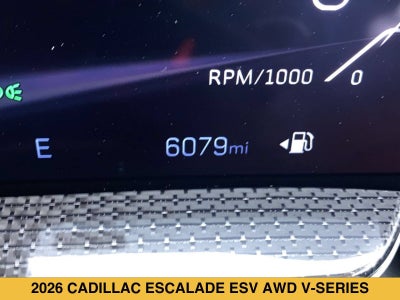 2026 Cadillac Escalade ESV V-Series