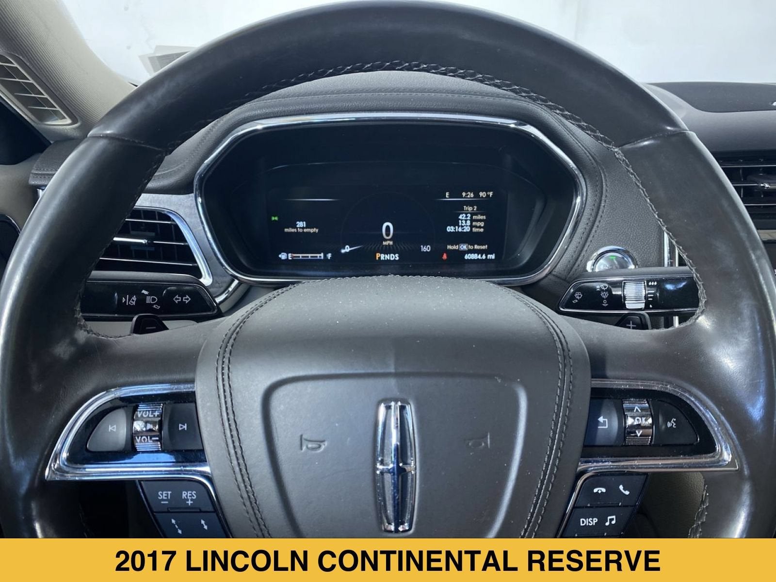 2017 Lincoln Continental Reserve