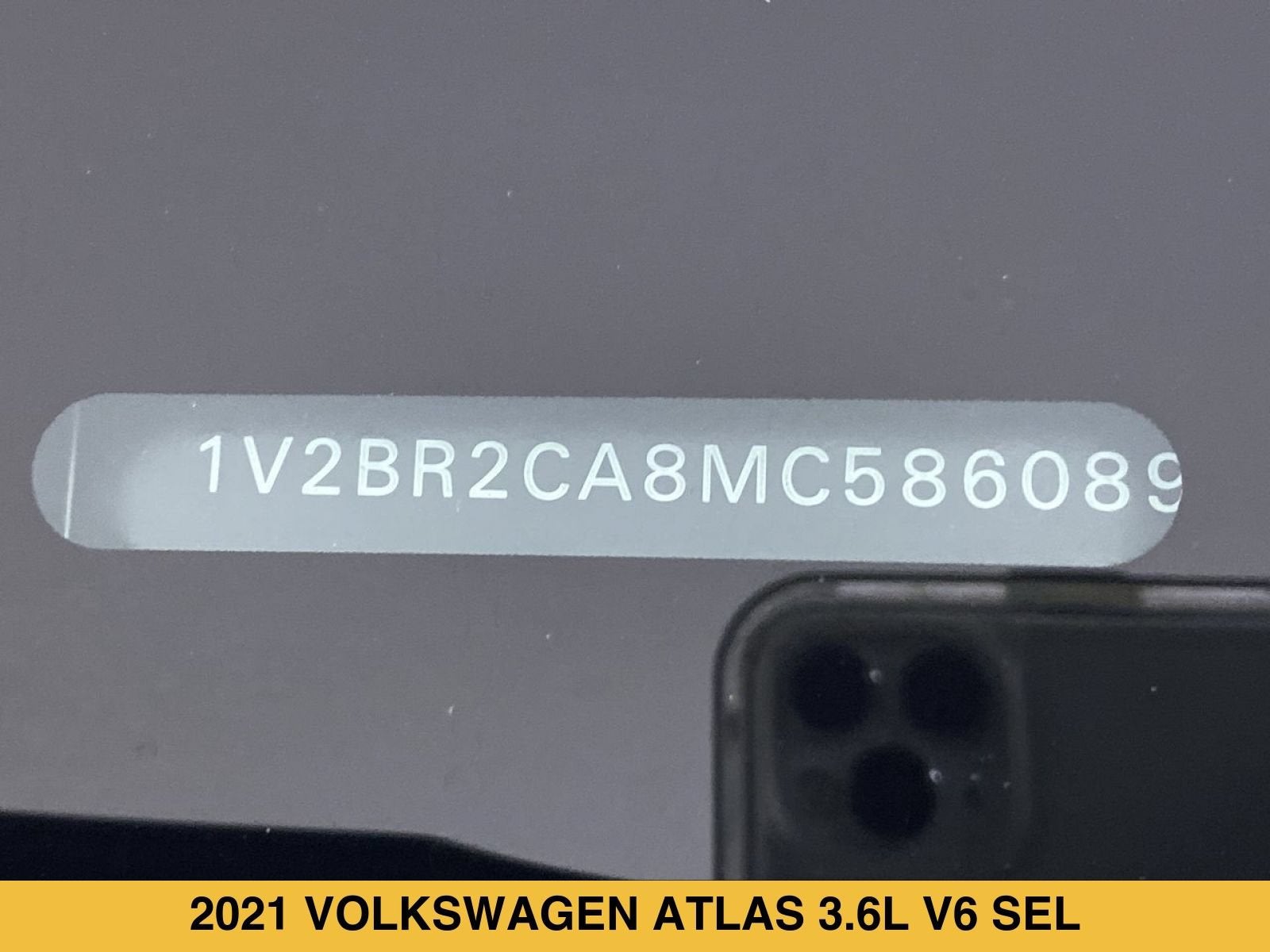 2021 Volkswagen Atlas 3.6L V6 SEL