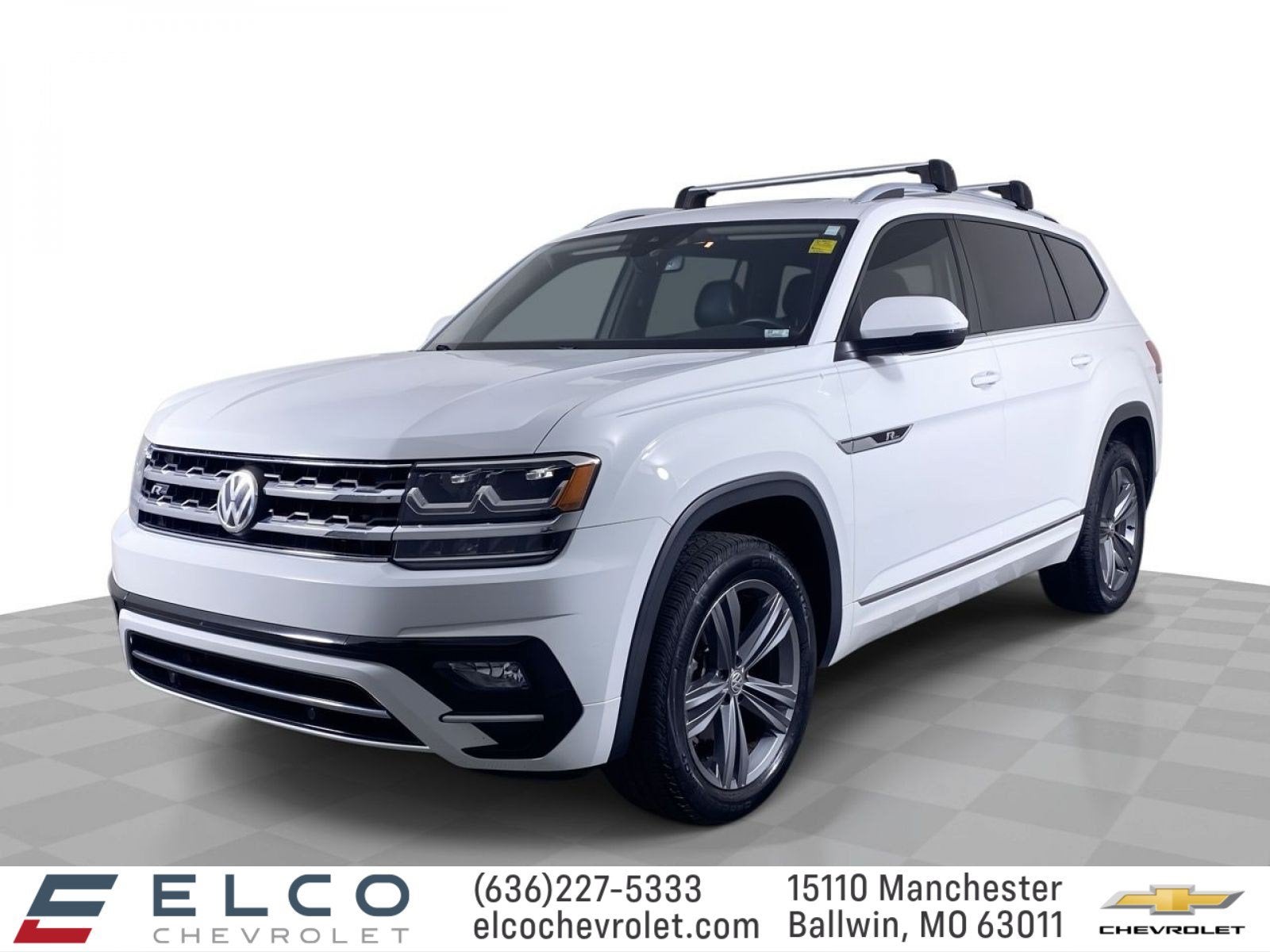 2019 Volkswagen Atlas 3.6L V6 SEL R-Line