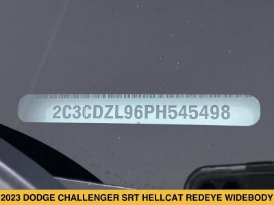 2023 Dodge Challenger SRT Hellcat Redeye Widebody