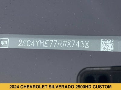 2024 Chevrolet Silverado 2500 HD Custom