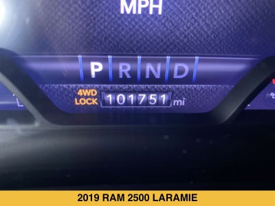 2019 RAM 2500 Laramie Crew Cab 4x4 6'4" Box
