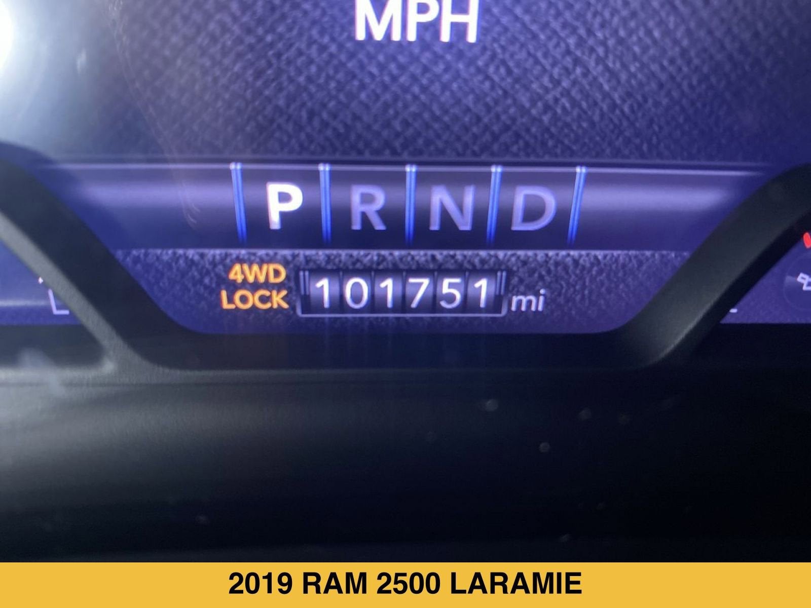 2019 RAM 2500 Laramie Crew Cab 4x4 6'4" Box