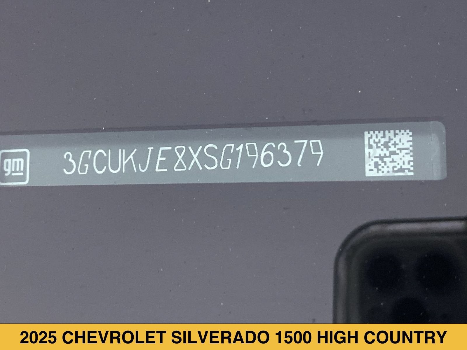 2025 Chevrolet Silverado 1500 High Country