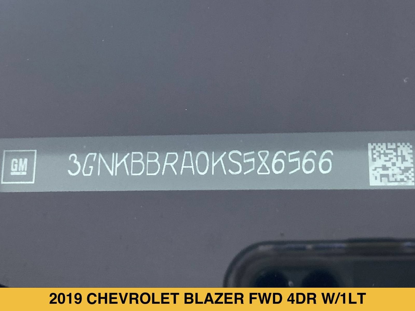 2019 Chevrolet Blazer FWD 4dr w/1LT